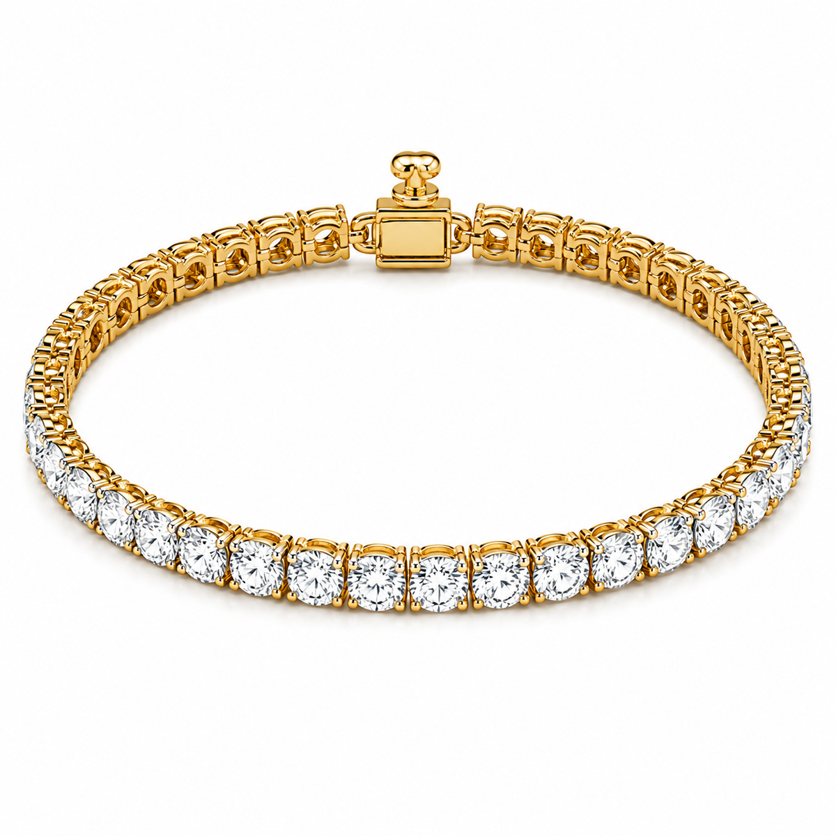 THE ETERNELLE TENNIS BRACELET GOLD