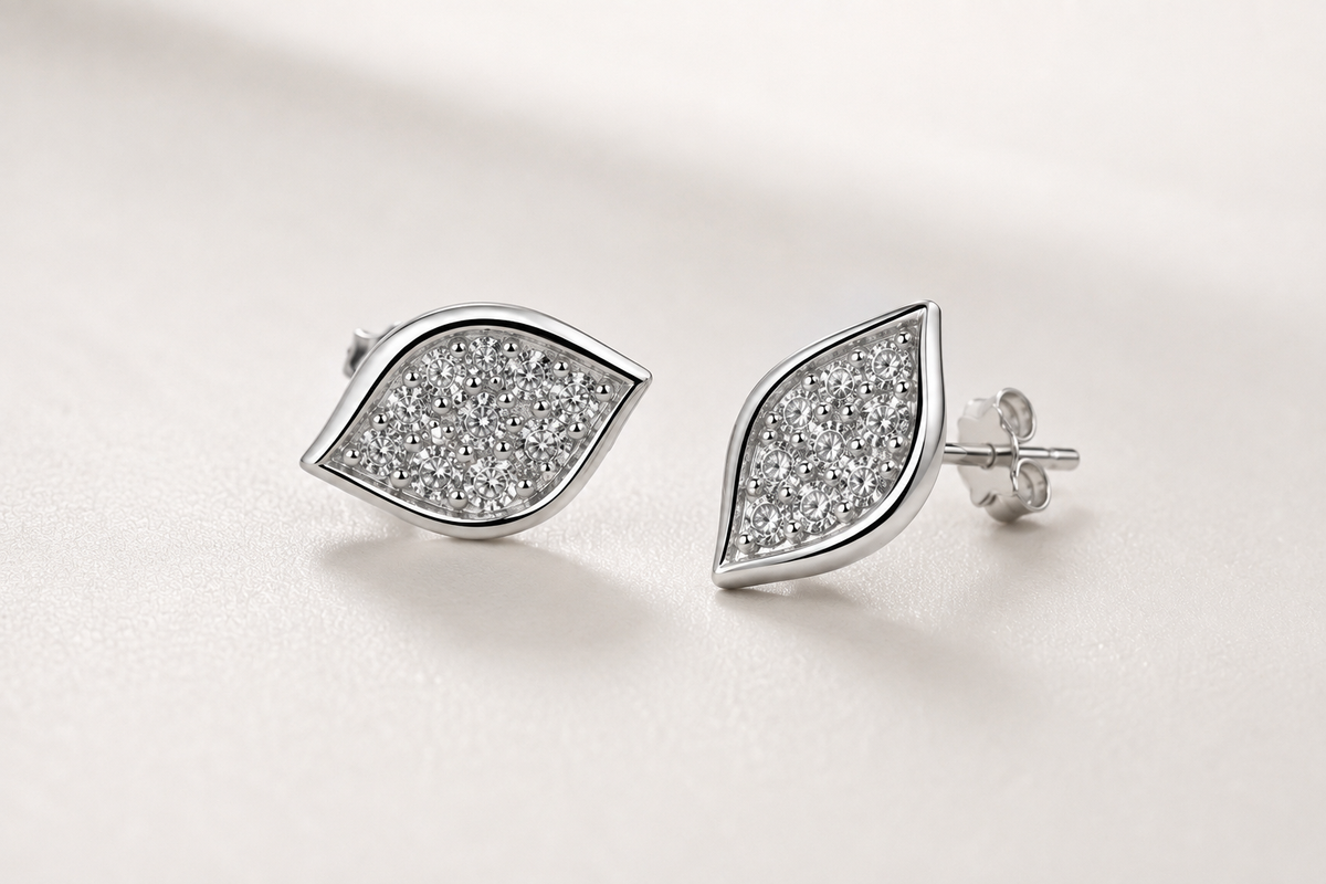 LIORA STUD EARRINGS SILVER